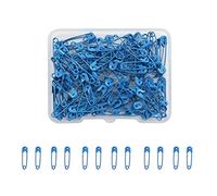 120 Pcs Small Safety Pins,19mm Safety Pins for Clothes Tags Dark Blue Mini Safety Pin Rust Resistant Nickel Plated Steel Set for Crafting,Sewing,Rimming Fastening Clip Button for Garment Hang Tag