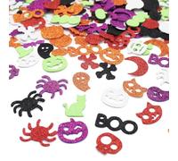 120 Pcs Sparkly Halloween Foam Stickers - Self-Adhesive, Trick or Treat Party Bag Fillers, Reward Scrapbooking Stickers for Children's Halloween Party Arts & Crafts