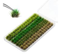 120 PCS Static Grass, Model Grass, Tuft Miniature for Woodland Scenics