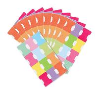 120 pcs Sticky Index Tabs, Planner Stickers, Bible Tabs, Use to Label and Organize Documents, Bibles, File Folders, Books, and More. 12 Colors (10)