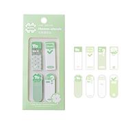 120 Pcs Sticky Note Labels Adhesive Writable Labels Reading Book Markers Marking Highlights Journal Tear Notepad