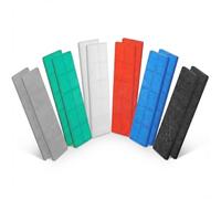 120 PcsPackers, 28mm x 100mm Flat Plastic Glazing Packers for Levelling Shims, (1-6mm) Window PackersAssorted Plastic Packers - Packing Spacers Set, for DIY Window Door Frame Home Improvement