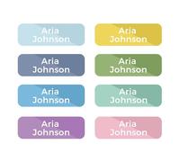 120 Personalized Waterproof Name Labels for Kids, Custom Stickers for Daycare, School, Clothing Tags, Bottles, Backpacks & Supplies, Dishwasher, Washer, Dryer & Microwave Safe