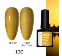(120) PHOENIXY New 8ml Gel Nail Polish Varnish Set with Drying Gel - Nail Art DIY at Home or Salon for Manicure, Gel Nail Design Decoration Supplies