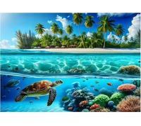 120 Piece Jigsaw Puzzle for Adults Ocean Turtle - Fun Challenges & Brainteasing Adult Jigsaws - Puzzle Games 120 Piece