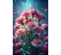 120 Piece Jigsaw Puzzle for Adults Pink Flower Plant - Fun Challenges & Brainteasing Adult Jigsaws - Puzzle Games 120 Piece