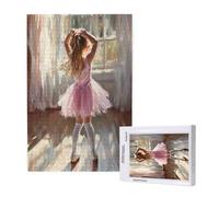 120 Piece Jigsaw Puzzles for Adults,Ballet Jigsaw Puzzles for Adults,Wooden Large Size Puzzle with Gift Box,Girl Jigsaws for Family Educational Games,Unique Gifts for Women/Men,Home Wall Decor,ML-899