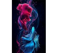 120 Piece Jigsaw Puzzles for Adults, Fish Classic Puzzle, 9.8x7.9 inch, Premium Interlocking No Dust, Family Indoor Activity