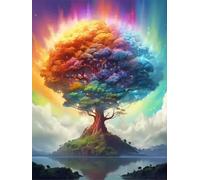 120 piece Jigsaw Puzzles for Adults Impossible Hard Difficult Challenging Puzzle, jigsaws 120 pieces for adults Fun Activity & Present for The Whole Family, Theme:Tree of Life