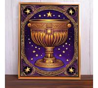 120 piece Jigsaw Puzzles for Adults Impossible Hard Difficult Challenging Puzzle, jigsaws 120 pieces for adults Fun Activity & Present for The Whole Family, Theme:Golden Trophy