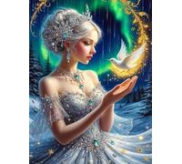 120 piece Jigsaw Puzzles for Adults Impossible Hard Difficult Challenging Puzzle, jigsaws 120 pieces for adults Fun Activity & Present for The Whole Family, Theme:Empress Pigeon