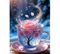 120 piece Jigsaw Puzzles for Adults Impossible Hard Difficult Challenging Puzzle, jigsaws 120 pieces for adults Fun Activity & Present for The Whole Family, Theme:Rose Bush