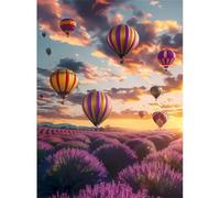 120 piece Jigsaw Puzzles for Adults Impossible Hard Difficult Challenging Puzzle, jigsaws 120 pieces for adults Fun Activity & Present for The Whole Family, Theme:Hot Air Balloon