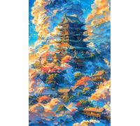 120 Piece Jigsaw Puzzles for Adults Landscape Architecture Challenging Puzzle Educational Games Puzzle for Adults 120 Pieces Family Game Great Gift Idea, 9.8 x 7.9 inch