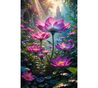 120 Piece Jigsaw Puzzles for Adults Plant Flowers Challenging Puzzle Educational Games Puzzle for Adults 120 Pieces Family Game Great Gift Idea, 9.8 x 7.9 inch