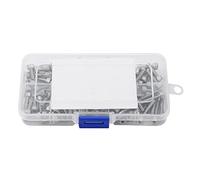 120 Piece M4 Hexagon Socket Cap Head Screws Kit - 304 Stainless Steel - DIN 912 Metric Fasteners - Assorted 6 mm 8 mm 10 mm 12 mm 16 mm 20 mm Lengths - Hardware Accessory Set