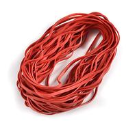 120 Pieces Large Rubber Bands Heavy Duty Large Rubber Bands Strong Elastic Bands for Office Supply, File Folders, Garbage Cans, 8 Inches (Red)