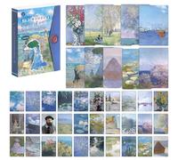 120 Pieces Scrapbook Paper Kit, Vintage Patterned Paper for Scrapbooking, Journaling, Decoupage, Card Making, Gift Wrapping, DIY Arts and Crafts Supplies, 5.51x3.94inches (Blue)