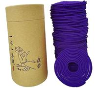 120 Pieces Spiral Incense Coil, Various Fragrances, Idea to Create Fresh, 68mm (Lavender)