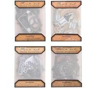 120 Pieces Steampunk Junk Journal Supplies Small Vintage Scrapbooking Supplies Paper for Journaling Kit