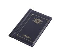 120 Pockets 10 Pages PVC Coin Collection Book Coins Storage Album Commemorative Holders for Collectors(Black)
