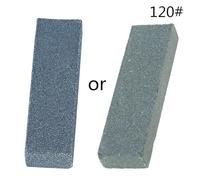 120# Professional Sharpener Black Silicon Sharpening Grinder Stone Whetstone Holder