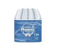 120 Roll Phoenix Soft Supreme Luxury Quilted 3 Ply Non-Fragranced Toilet Rolls (120)