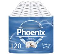 120 Roll Phoenix Soft Supreme Luxury Quilted 3 Ply Non-Fragranced Toilet Rolls (120)