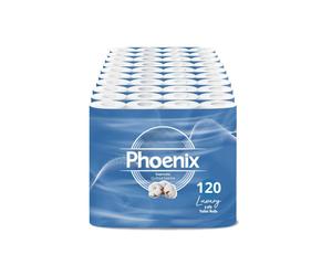 120 Roll Phoenix Soft Supreme Luxury Quilted 3 Ply Non-Fragranced Toilet Rolls (120)