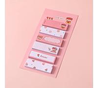 120 Sheets Cartoon Mini Note Pad Multicoloured Self-Adhesive Notes Stickers Decals Scrapbooking Kawaii Stationery Office School Supplies Professional, Notebooks and Notepads