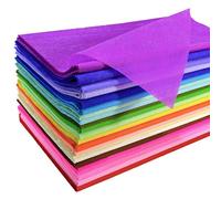 120 Sheets Colored Tissue Paper Bulk Wrapping Craft Paper 20 x 26 for Art Gift Tissue Decoration, 24 Colors