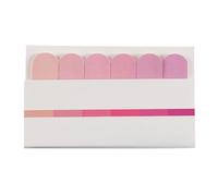 120 Sheets DIY Gradual Change Colours Tab Strip Bookmark Office Supplies Paster Sticker Index Flags Notepad Notes Stickers (D) Cute and Professional