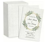 120 Sheets Linen Textured Cardstock Paper for Printing, Premium Thick White Cardstock Paper 8.5x11 - Thick but Printer-Friendly Card Stock for Wedding Baby Shower Invitations and Mixed Media Projects