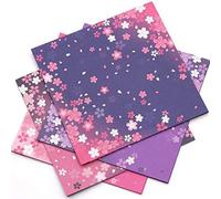120 Sheets Pink Beautiful Origami Paper Square Pattern Origami Paper Kit Hand Crafts Arts Creativity for DIY Crafts Projects of Adults 15 * 15cm