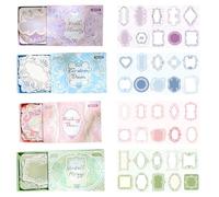 120 Sheets Vintage Scrapbook Paper Kit, Aesthetic Floral Junk Journal Supplies, Decorative Craft Paper for Scrapbooking & Stamping Supplies, Planners, Card Making and DIY Projects