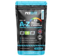 Multivitamin and Minerals | 120 Vegan Tablets | 23 Key Vitamins and Minerals for Women and Men | Multivitamin Supplements 1 a Day Serving | Made in The UK by PRO-Elite