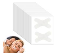 120 Tablets Mouth Tape Adult Mouth Tape for Sleeping Sleep Mouth Tape to Improve Night Sleep Reduce Mouth Breathing and Snoring X-Shape Mouth Breathing Tape
