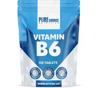 (120 Tablets) Vitamin B6 Tablets 100mg Vegan Hormone Balance PSN