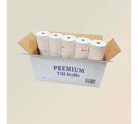 120 Till Rolls 80x80 Premium Thermal Paper Till Receipt Roll for EPOS Printer, POS Terminal, Cash Register [Multi Pack]