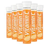 120 Vitamin C Orange 1000mg Effervescent Tablets *6 Packs of 20* HIGH Strength