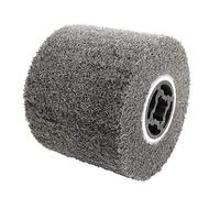 120 x 100mm Non-Woven Sanding Flap Wire Drawing Polishing Disc Metal Products Surface Treatment 60-600 Grit (60#)