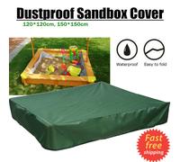 (120 x 120cm) Sandpit Cover Square Waterproof Sandbox Cover+Bag