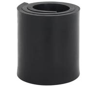 (120 x 15 x 1 cm) vidaXL Rubber Edge for Snow Plow Replacement Snow Plow Cutting Edge Black