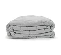 (120 x 180 cm) Weighted Blanket Sleep Disorder Anxiety Throw Silver/Grey
