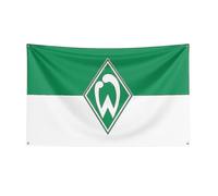 (120 x 180cm, D) Born Pretty 3x5 Sv Werder Bremen Flag Polyester Printed Racing Sport Banner For Decor