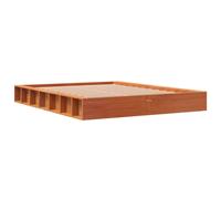 (120 x 200 cm) vidaXL Bed Frame Home Wooden Bedstead Bed Base Mattress Foundation Solid Wood