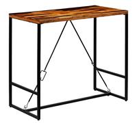 (120 x 60 x 106 cm) vidaXL Bar Table Solid Reclaimed Wood Kitchen Dining Table 70x70cm/120x60cm