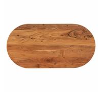 (120 x 60 x 2.5 cm) vidaXL Table Top Replacement Board Dining Table Top Wooden Furniture Top Oval