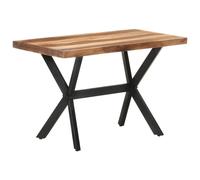 (120 x 60 x 75 cm) vidaXL Dining Table Kitchen Dining Room Table Solid Wood with Honey Finish