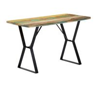 (120 x 60 x 76 cm) vidaXL Dining Table Kitchen Dining Room Side Dinner Table Solid Mango Wood